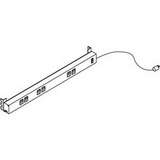 MTS-II Quick Ship Electrical Channel Assembly with 4 Duplex Outlets, EZE Blue, 45-1/2" redirect to product page
